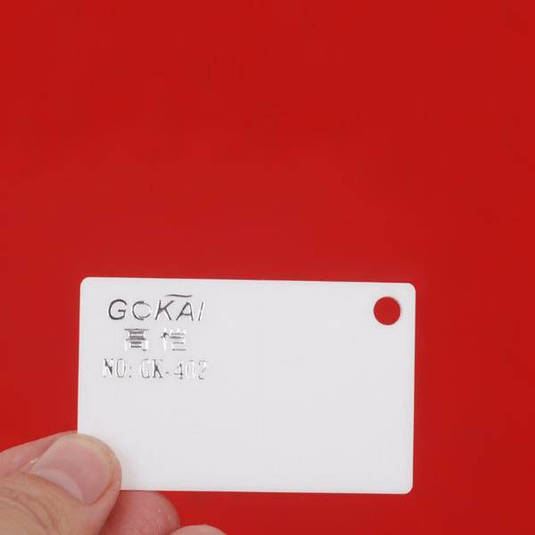 white acrylic sheet