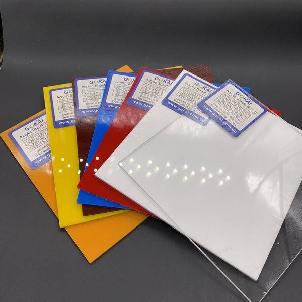 color acrylic sheet
