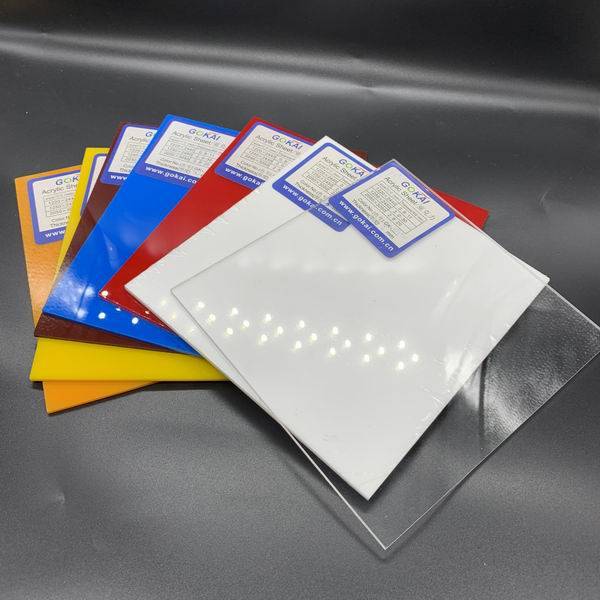 Scratch resistant plexiglass